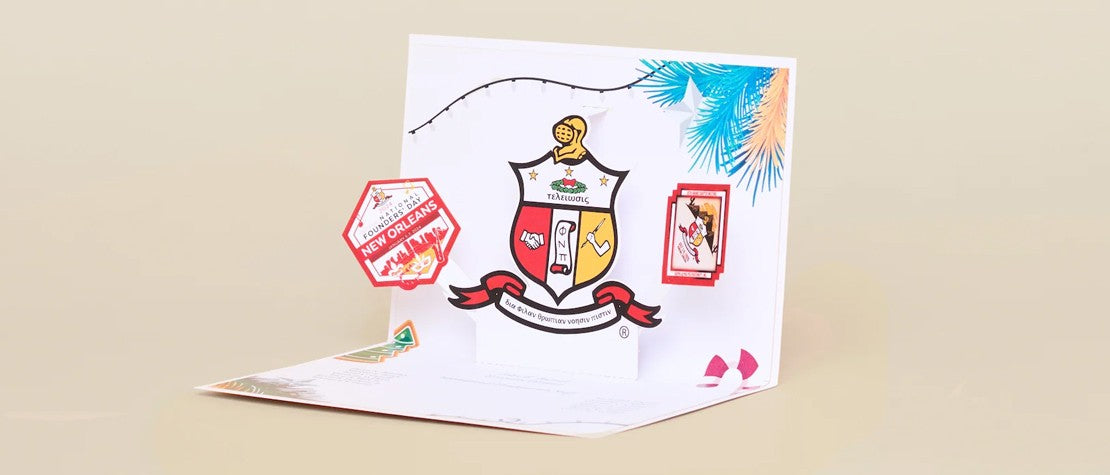 Custom holiday pop up cards